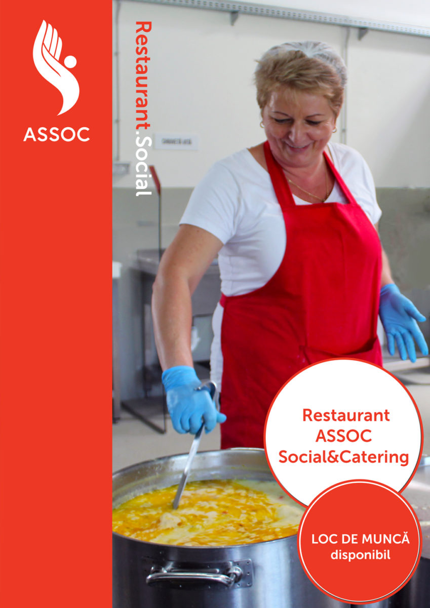 Loc de muncă disponibil: Șef Departament Catering Restaurant Social ASSOC
