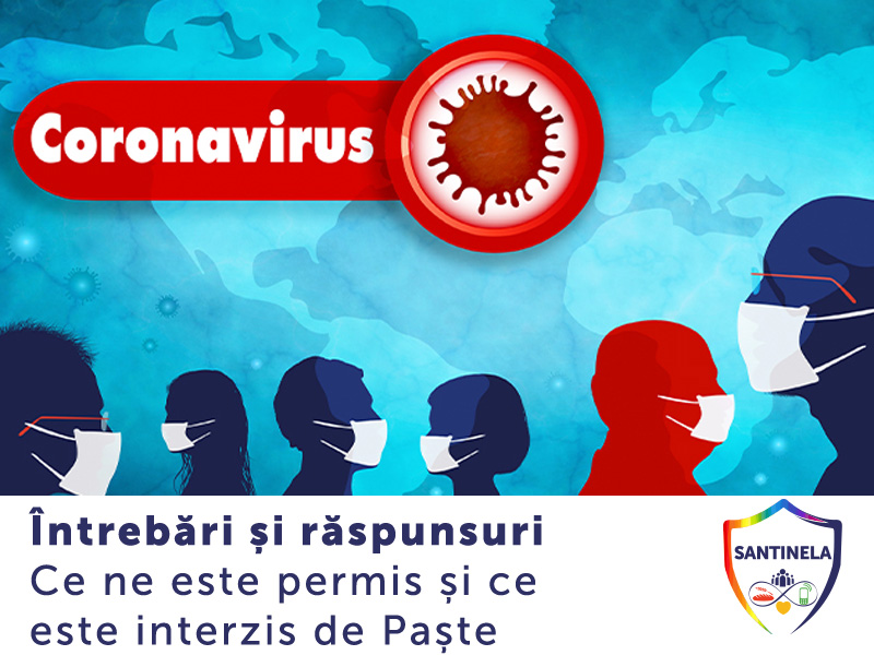 Îndrumări de Paşte, în condiţiile stării de urgenţă provovcate de COVID-19 / Întrebări și răspunsuri. Ce este permis și ce e interzis